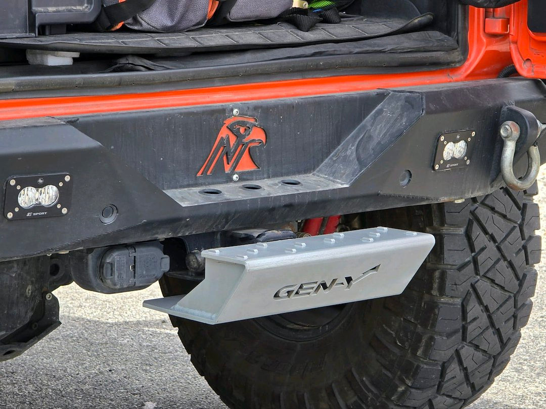 GEN-Y Hitch Protects Your Hitch Receiver Skid Plate GH-103629 - Clear Coated Shank