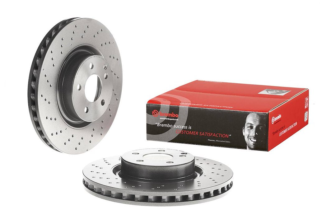 Brembo Components Not Hazardous To Health Brake Rotor 09A73211C02 - Disc
