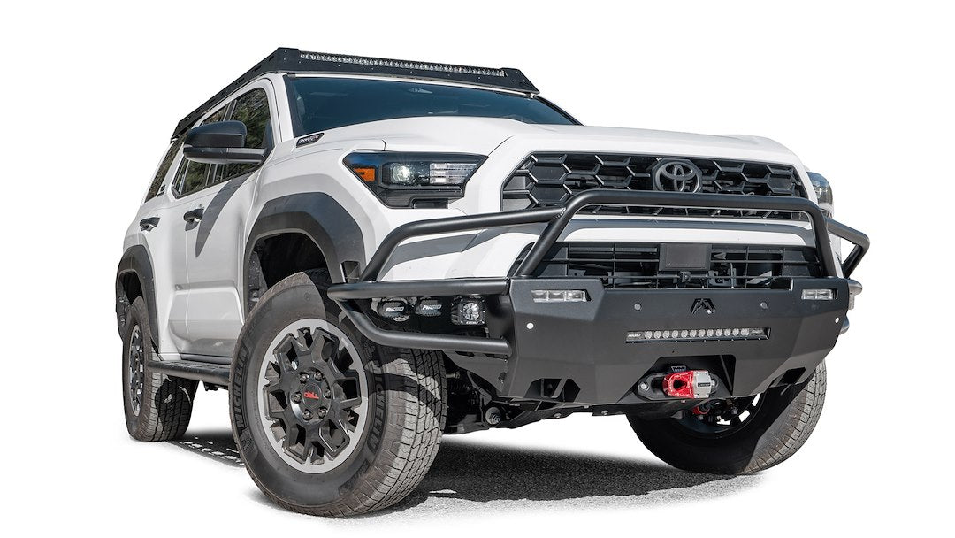 FAB Fours Retains OEM Factory Fog Lights Bumper TB68-02-1 - 25 Toy 4R Hybrid Sen Winch Bmp Preg