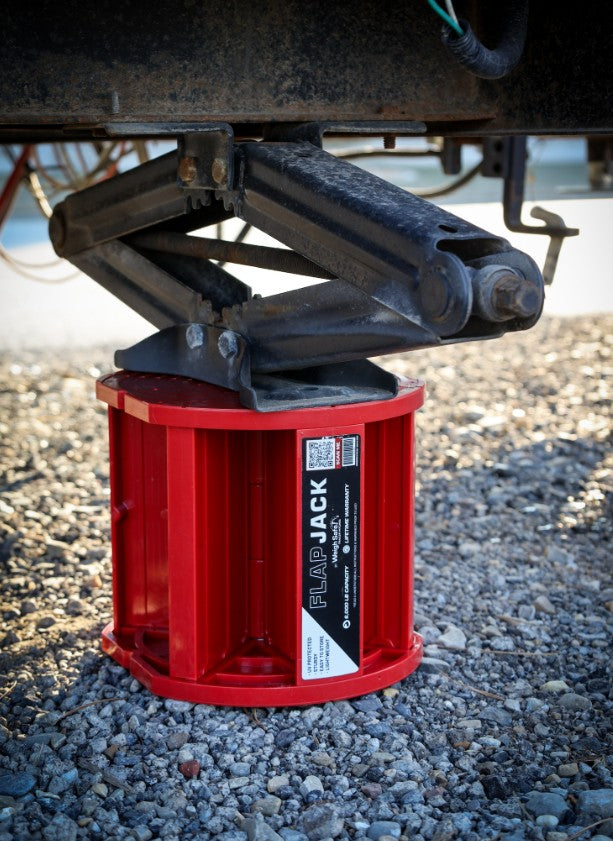 Weigh Safe Limited Lifetime Warranty Trailer Stabilizer Jack Block WSFJ-4 - Flap Bag