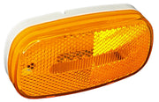 RV Designer Meets DOT Lighting Requirements Trailer Light L901 - Amber Oblong Reflex Led Marker Ligh