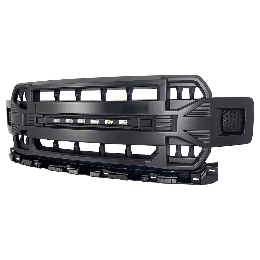 American MOD Mean Aggressive Styling Grille Amfmaa00120 - Armor Led OFF-Road Ligh