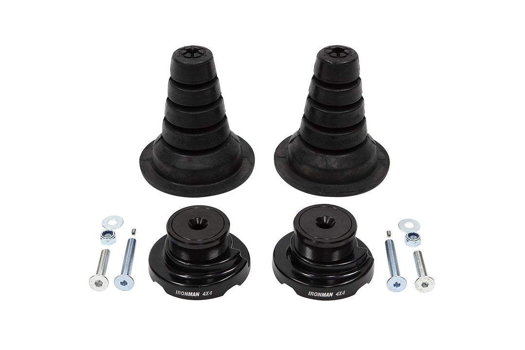 Ironman 4X4 Easy To Install Air Ride Conversion Mount 1218ADK - Adjustable Rear Airbag Delete Kit