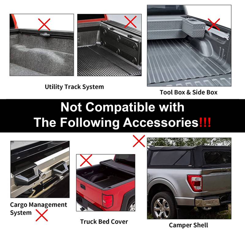 Black Horse WHPB402 Bed Cargo Rack