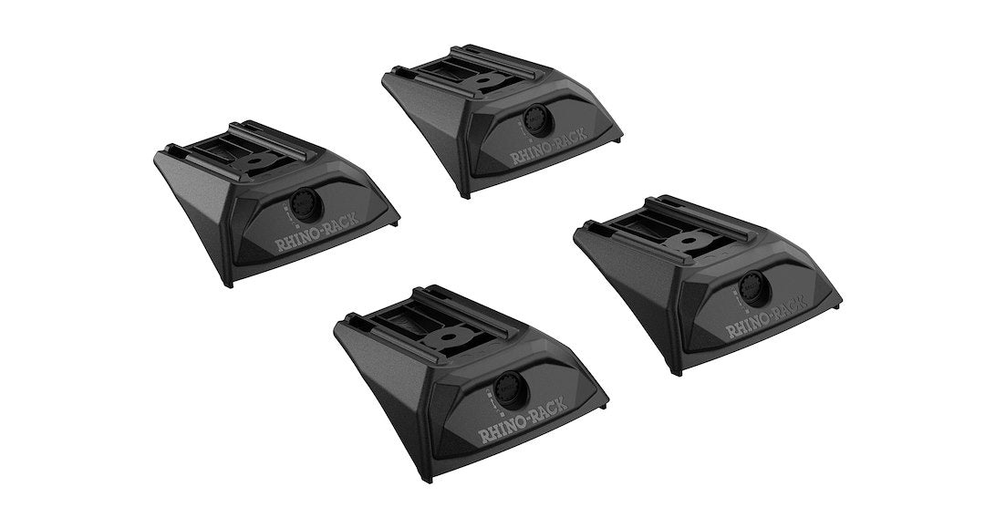 Rhino Rack Installation Tools Provided Roof Rack Cross Bar Mounting Kit RX300H-4 - RX300 High Fixed Mount Leg 4PC