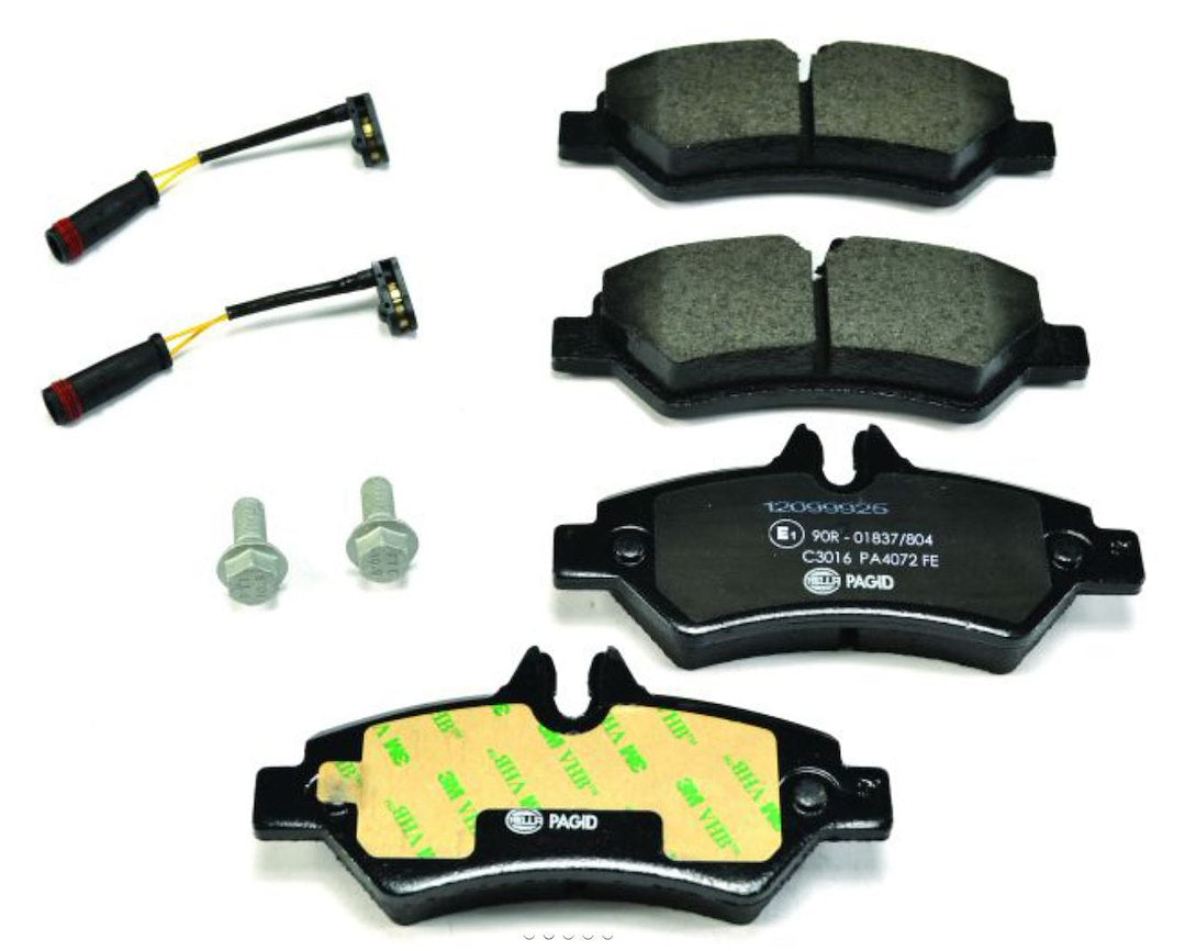 Hella Maximum Durability And Comfort Brake Pad 355005351 - Set Disc