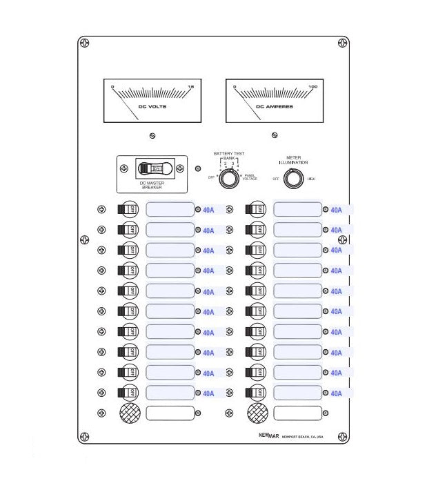 Newmar ES-1 Electrical Panel