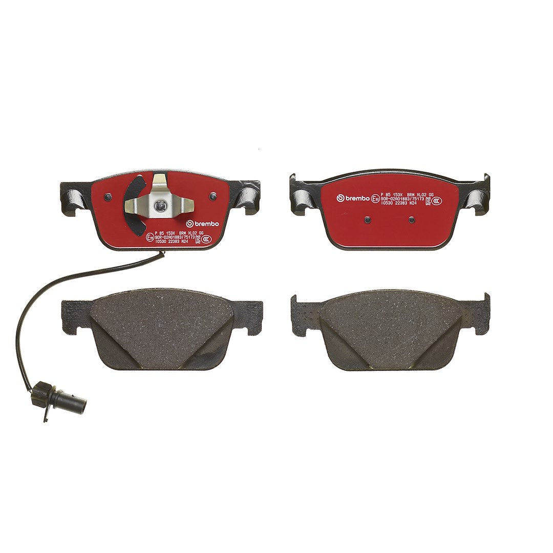 Brembo Premium Low-Met OE Equivalent Pad Brake Pad P85153X