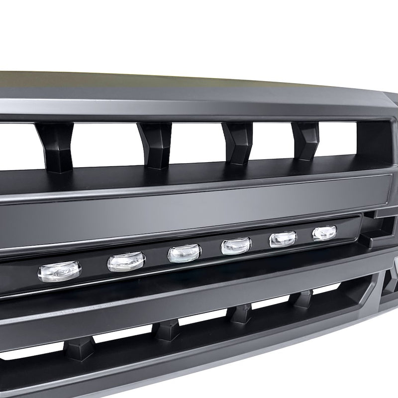 American MOD Mean Aggressive Styling Grille Amfmaa00113 - Armor Led OFF-Road Ligh