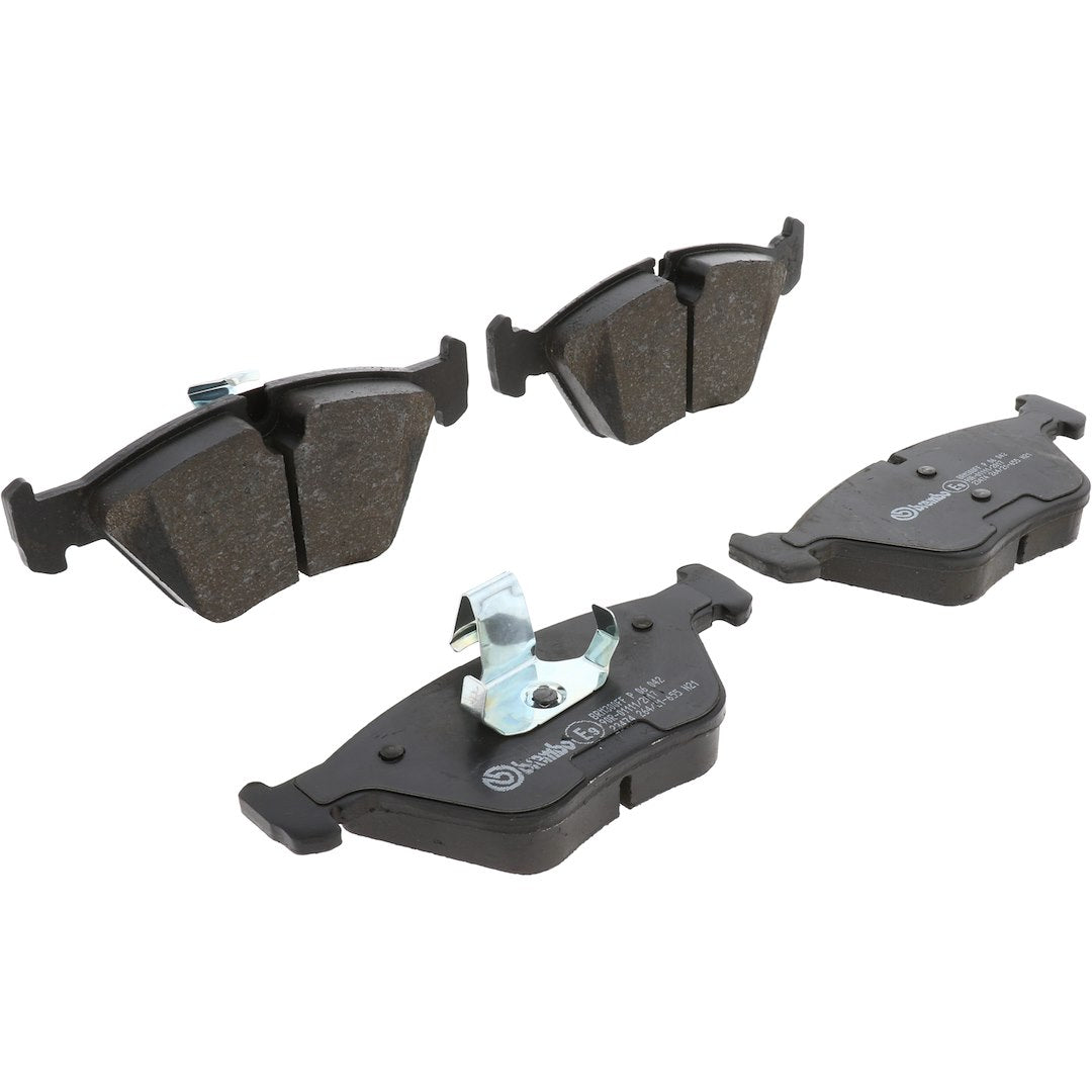 Brembo Premium Low-Met OE Equivalent Pad Brake Pad P06042 - Disc Set