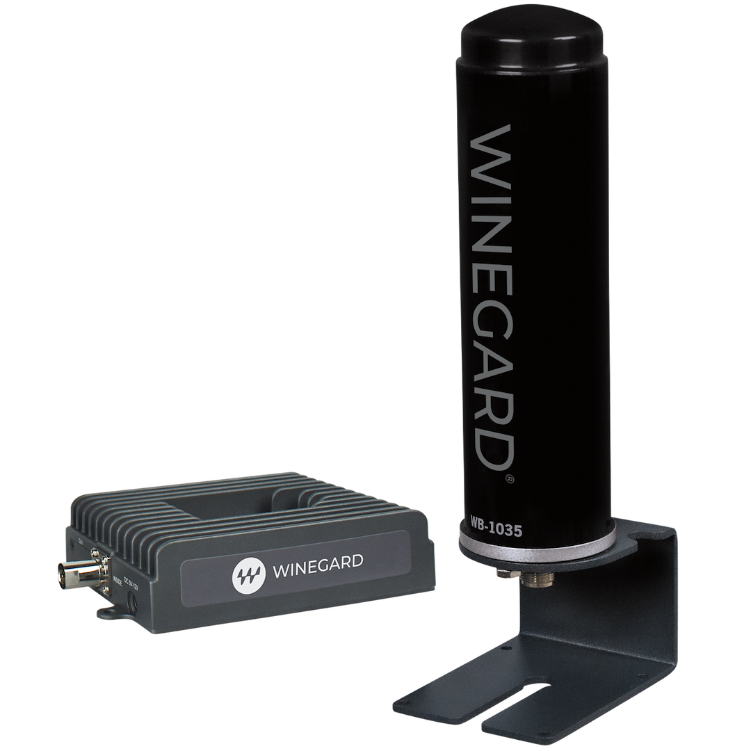 Winegard Easy To Install Cellular Phone Signal Booster WB-1035 - Black Wine Gard Cell AT