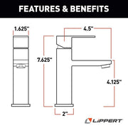 Lippert Comp 2024025313 Faucet - Black