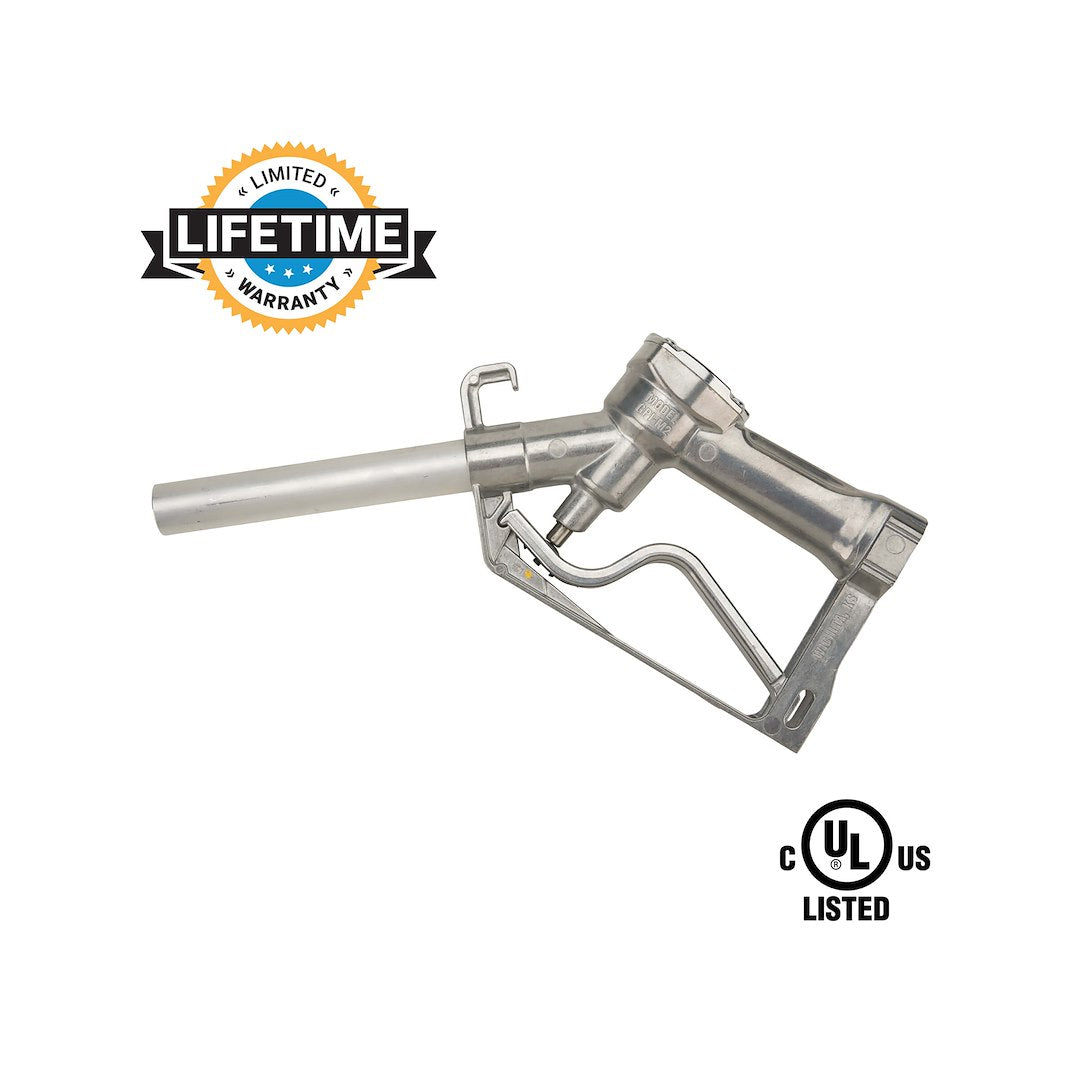 GPI Easy To Install Liquid Transfer Tank Pump Nozzle 155000-04 - Manual Diesel Npt UL