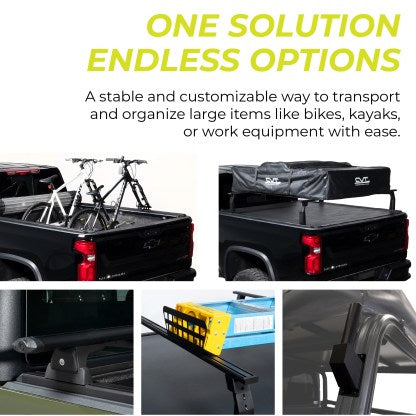 Putco 192245-1 Bed Cargo Rack Cross Bar