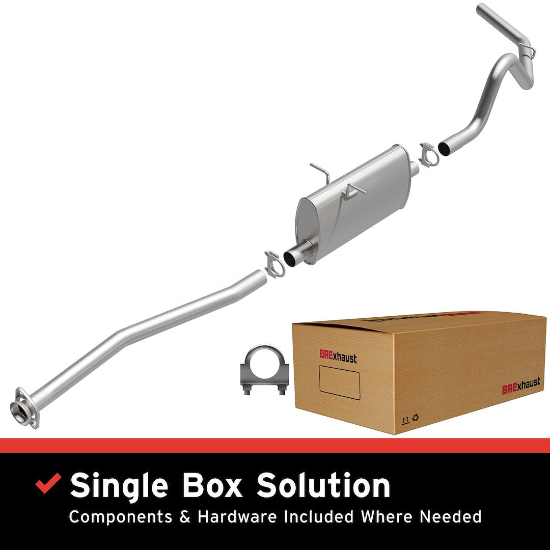 BRE Exhaust Designed For Power And Sound Exhaust System Kit 106-0184 - 01-03 Ford Ranger