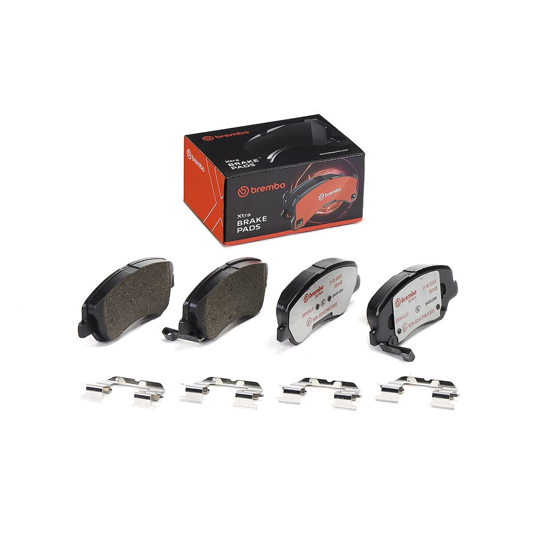 Brembo Premium Low-Met OE Equivalent Pad Brake Pad P18025X