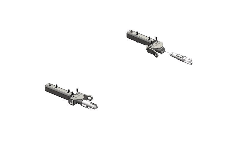 Blue Ox BX1128 Base Plate for Easy Jeep Towing - Blue Ox