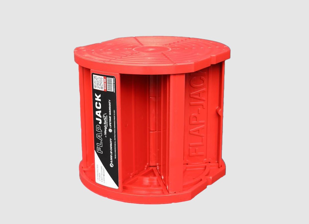 Weigh Safe Limited Lifetime Warranty Trailer Stabilizer Jack Block WSFJ - Flapjack Collapsible RV