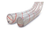 Sierramarine 16-162-0120S Clear heavy wall fda formula vinyl - Clear Red
