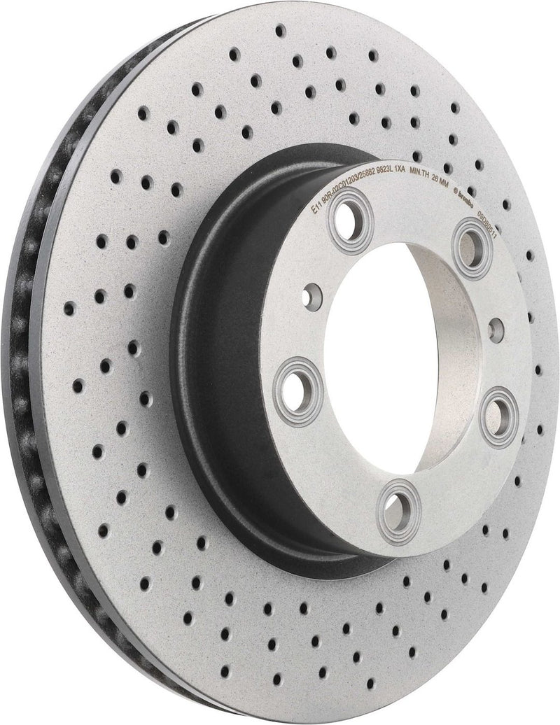 Brembo Rust-Resistant Coating Brake Rotor 09D80511C02 - Disc