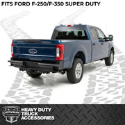 Cattleman Two Vertical Center Protection Bars Bumper 4397S - Rear