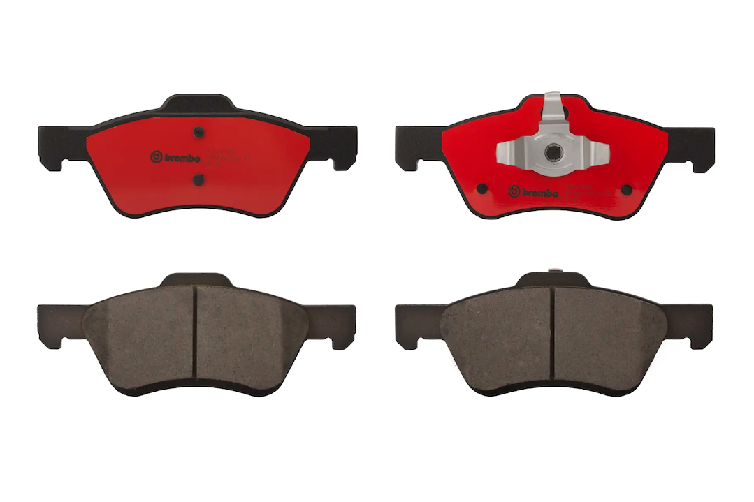 Brembo Premium Low-Met OE Equivalent Pad Brake Pad P24186N - Disc Set