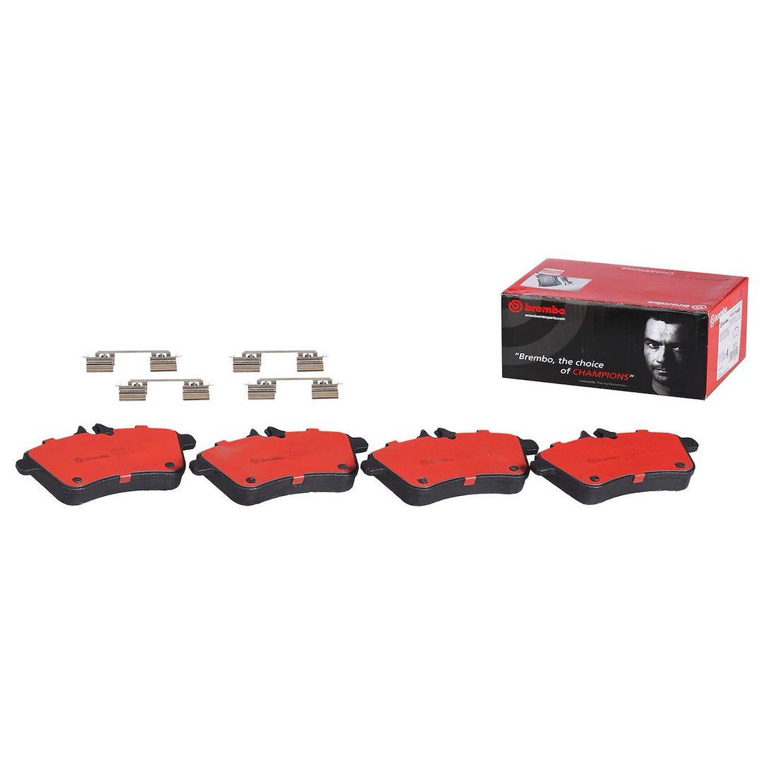 Brembo Premium Low-Met OE Equivalent Pad Brake Pad P50057N - Disc Set