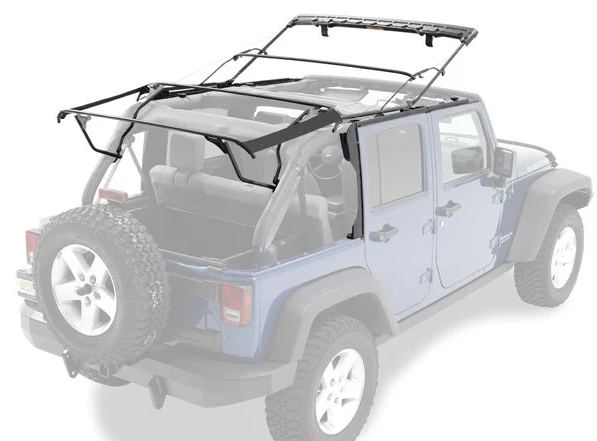 Bestop Limited Lifetime Warranty Soft Top 54823-17 - Supertop NX Acrylic