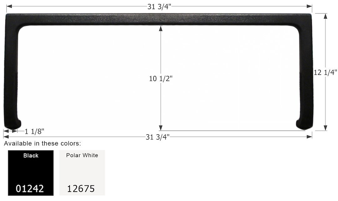 Icon 12675 Limited 1 year warranty - White