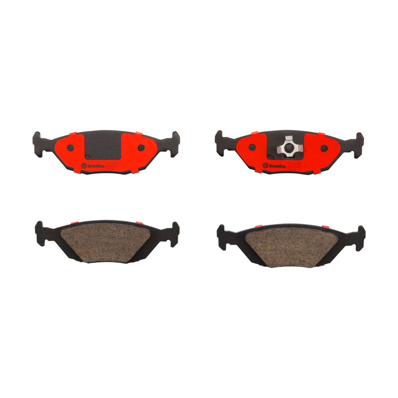 Brembo Premium Low-Met OE Equivalent Pad Brake Pad P71003N - Disc Set