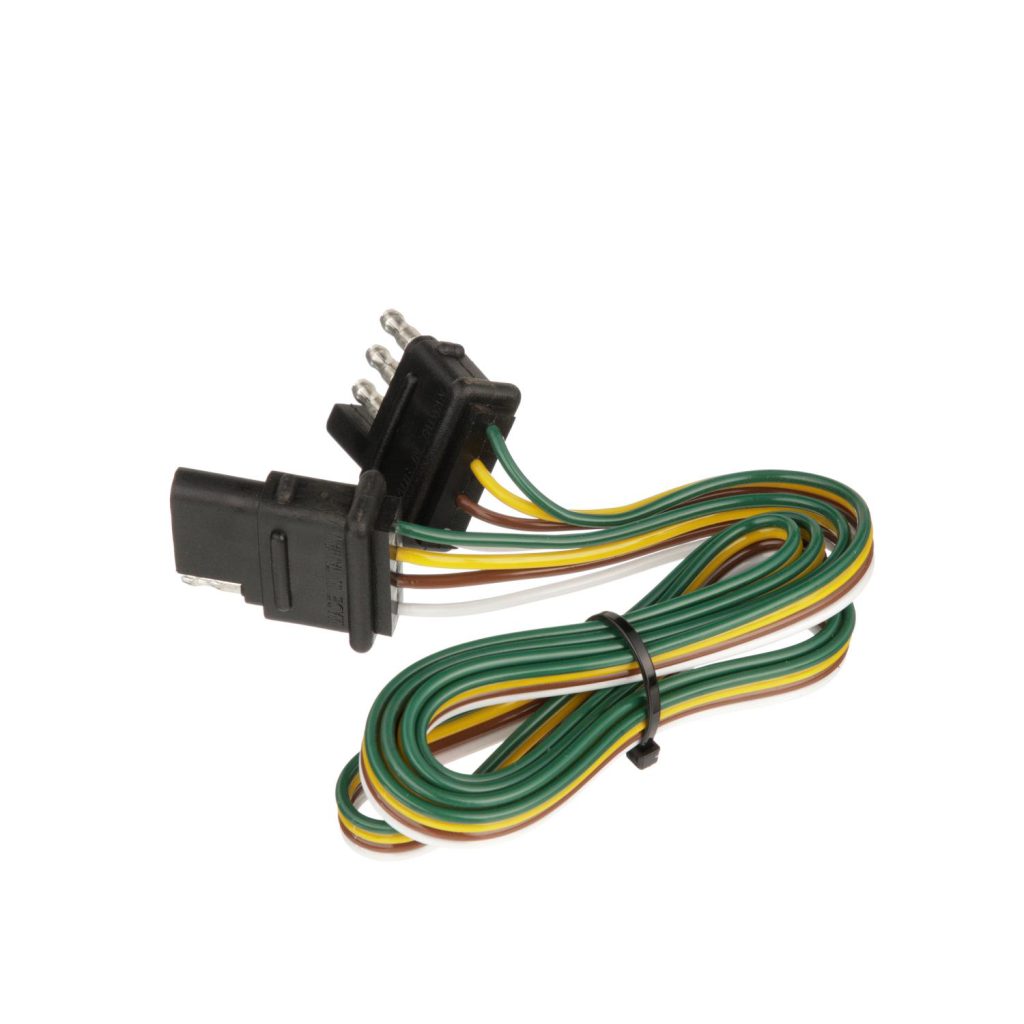 Pollak Easy To Install Trailer Wiring Connector 4WF-648V - Way Flat Connectors 48 Wire