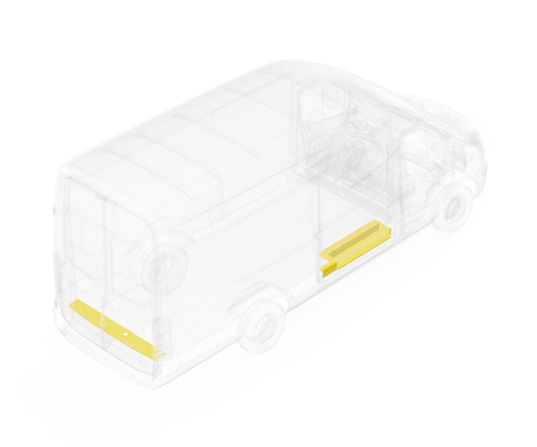 Legend Fleet No Supplier Warranty Entry Door Threshold 709-151-1018 - Transit Set Side Rea