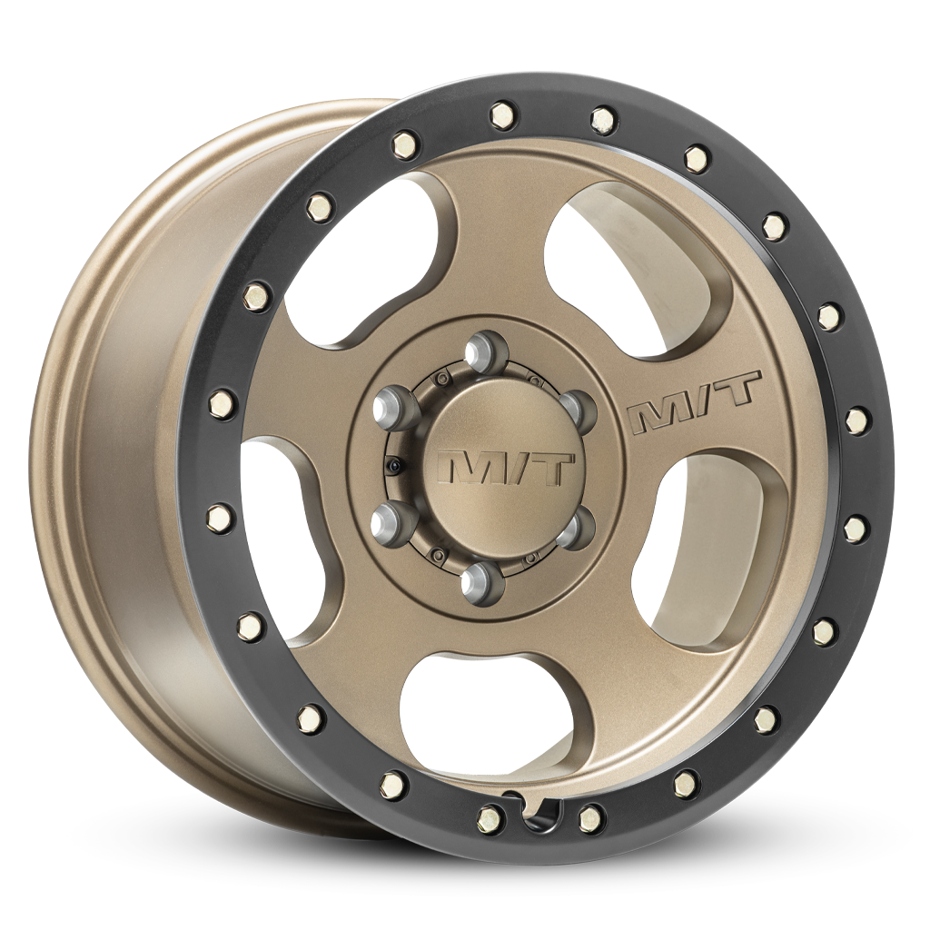 M.T. Wheel Modern Low Profile Cap Design 274677 - Bronze 18X9 6X5.5 MT Canyon Pro