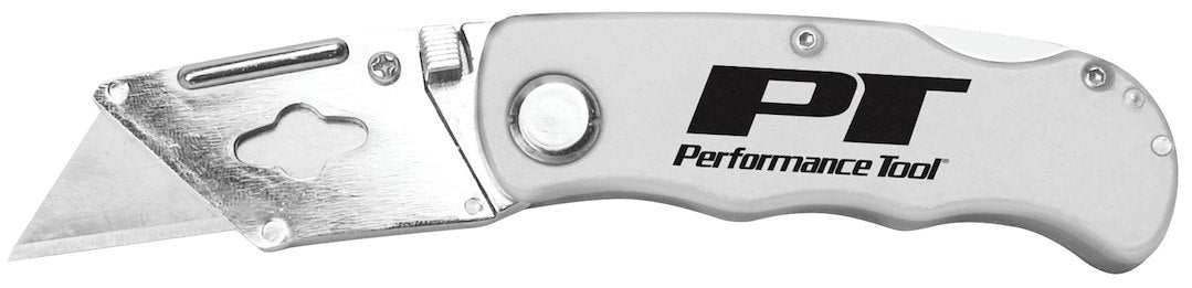 Perform Tool Handy Belt Clip Utility Knife W12113 - Folding