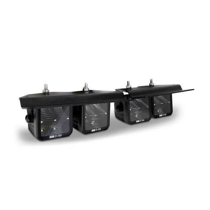 Mishimoto Limited Lifetime Warranty Driving/ Fog Light BNLT-BR-21M-FG4U - 21 Bronco Direct Fit Pods Modular