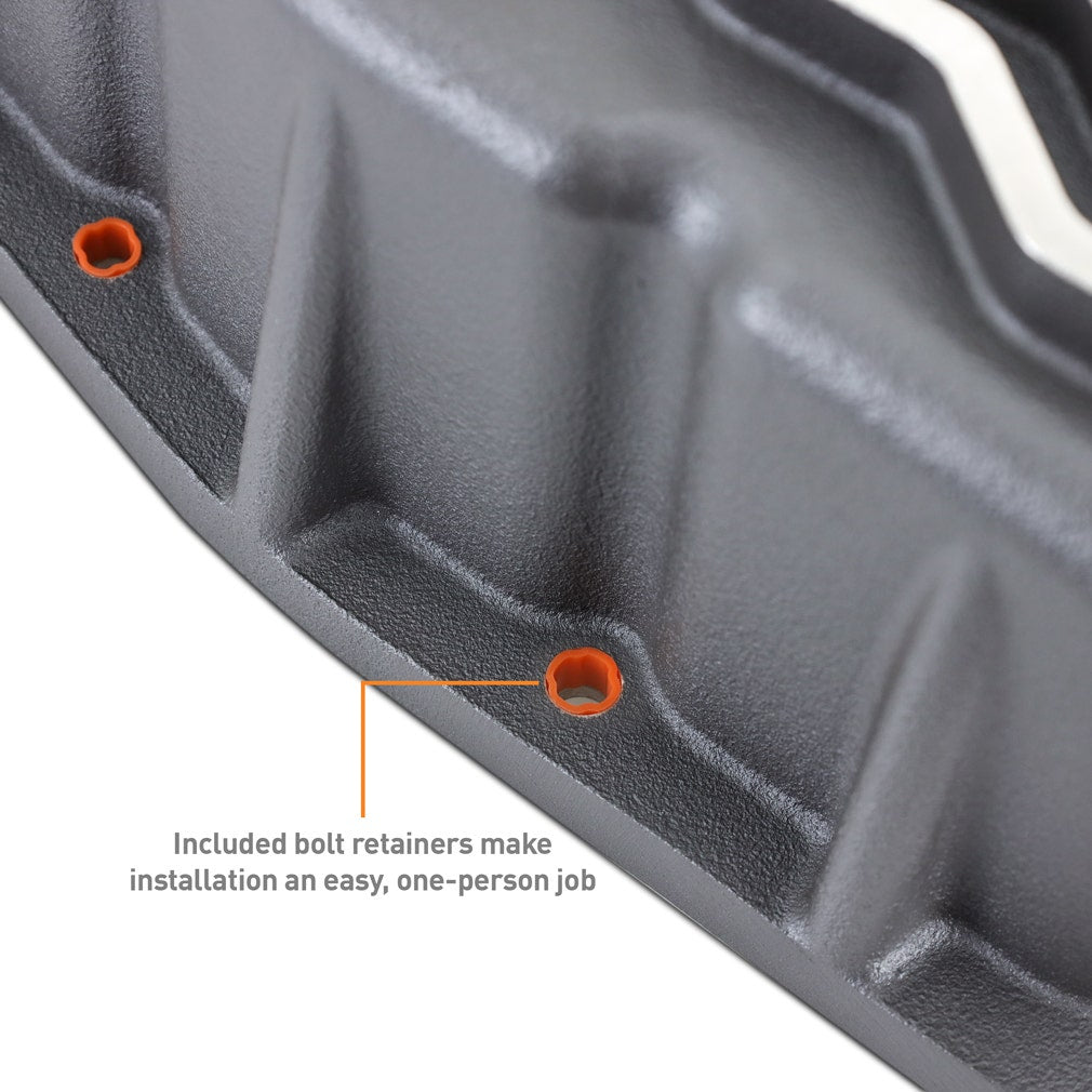 Mishimoto Limited Lifetime Warranty Auto Trans Oil Pan MMTP-RAM-07 - 2007.5 Ram 6.7L Cummins 68RFE Tra