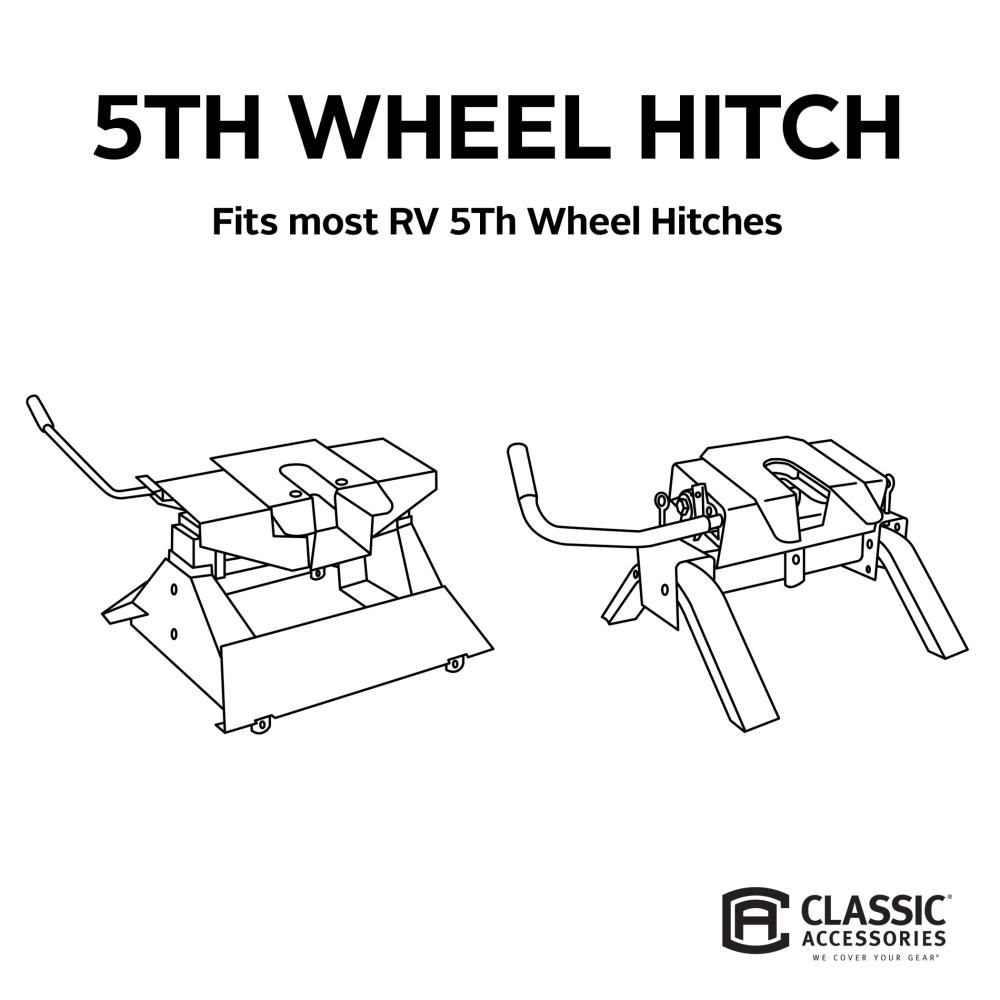 Classic ACC 80-116-010401-00 Fifth Wheel Trailer Hitch Cover