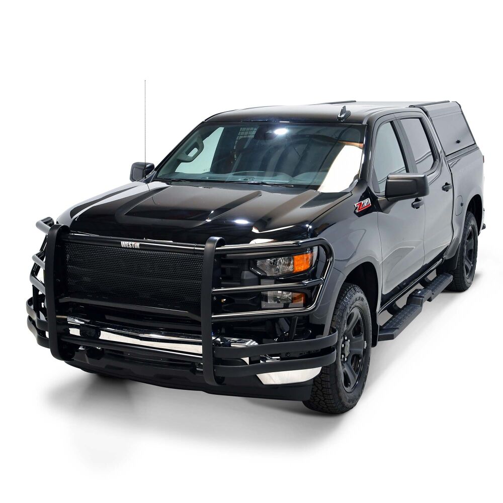 Westin Removable Full Punch Plate Grille Bumper Push Bar 36-52135 - Elite XD 24 Silv 1500