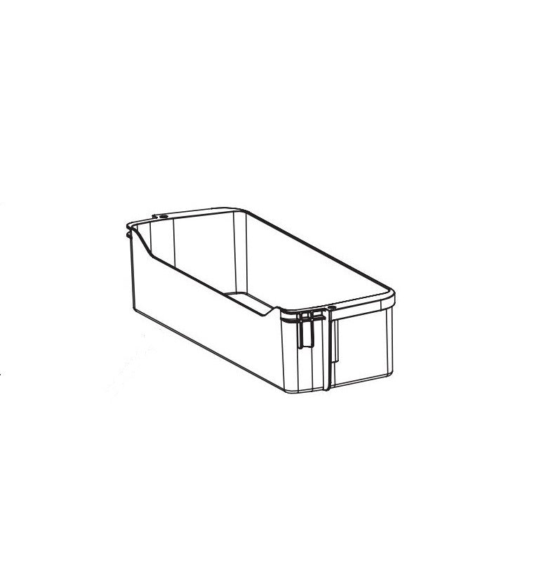 Norcold Refrigerator Door Bin: 635852 Norcold Refrigerator Door Bin Replacement For Norcold NR751 Single