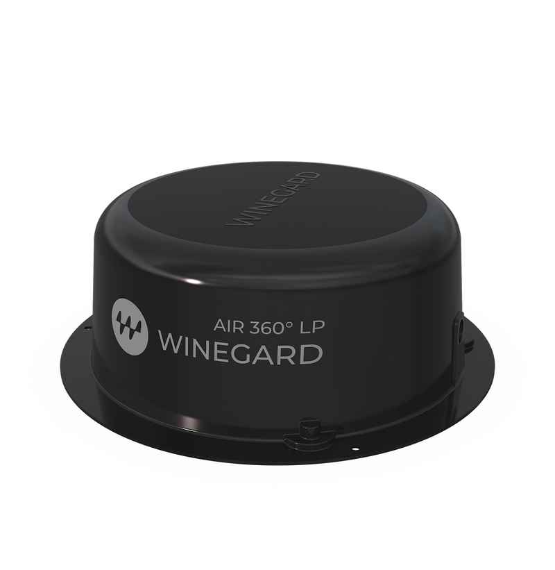 Winegard low-profile design Broadcast TV Antenna A3-LPB1 - Black Air 360 LP