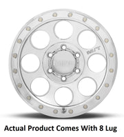 M.T. Wheel Modern Low Profile Cap Design 274585 - 18X9 8X170 MT Classic Pro Polishe