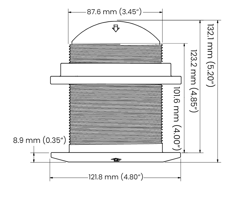 SI-TEX BT87H1KW-12 Transducer