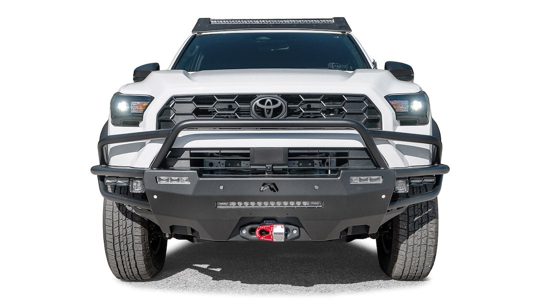 FAB Fours Retains OEM Factory Fog Lights Bumper TB68-02-1 - 25 Toy 4R Hybrid Sen Winch Bmp Preg