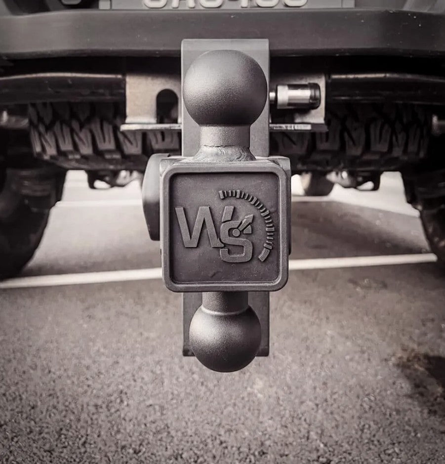 Weigh Safe Limited Lifetime Warranty Trailer Hitch Ball Mount STB8-2.5 - Steel 180 Drop 2.5 Sha