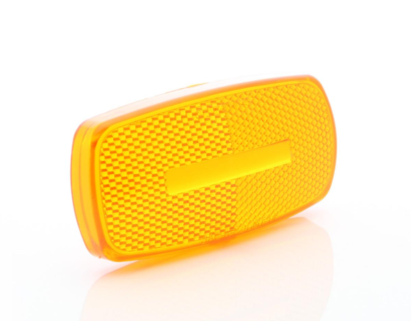 Optronics Snap-On Lens Turn Signal-Parking-Side Marker Light Lens A32AB - MC32AB Poly