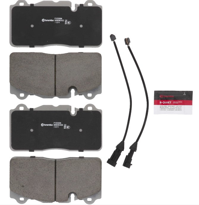Brembo Ensures Comfort And Brembo Quality Brake Pad P10096N - Discbrakepadset Naoceramic