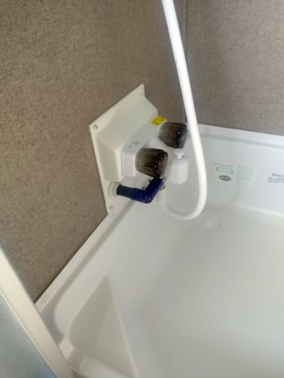 Aqua View Easy To Use Shower Water Saver Smebb01 - Small Elbow Brushed Nickel