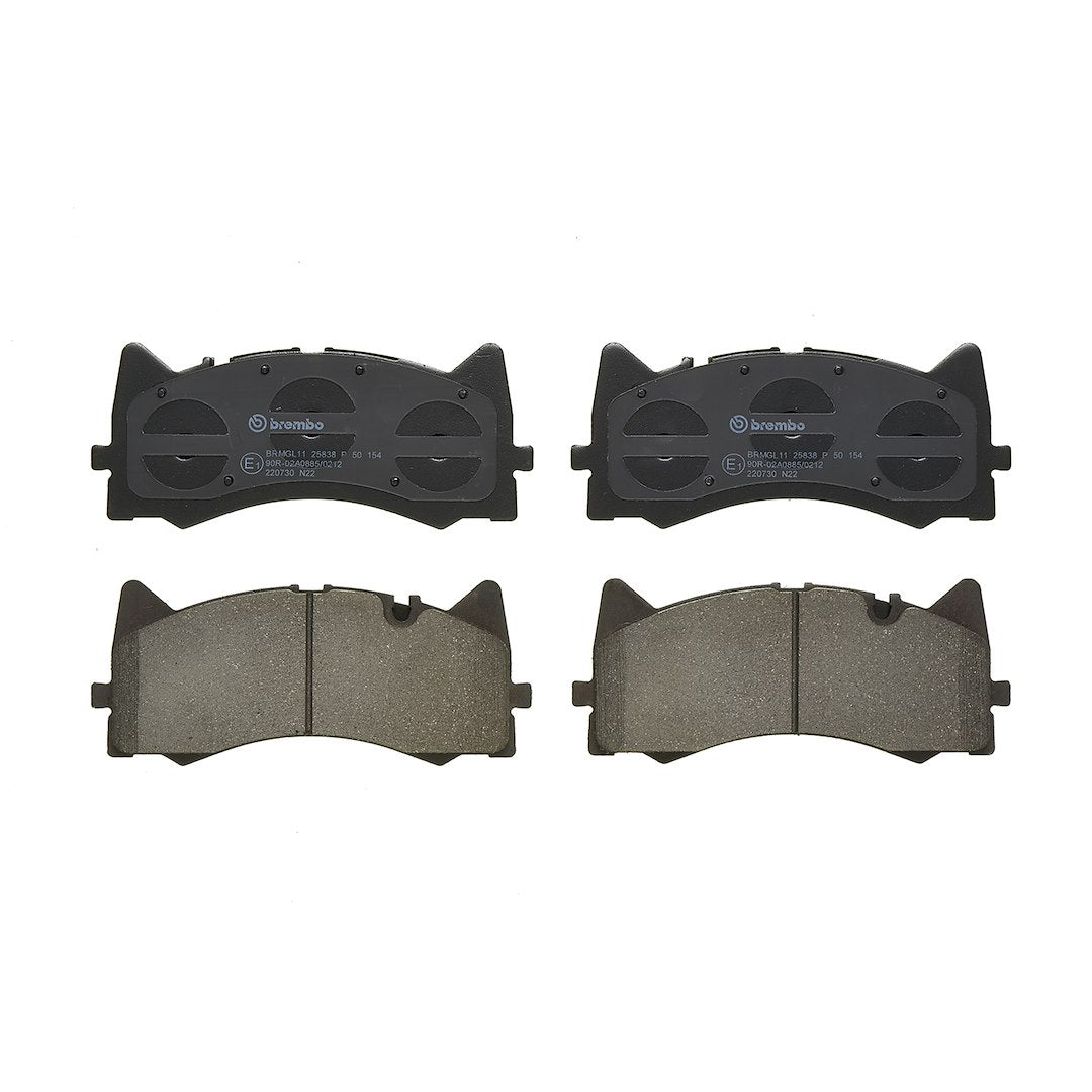 Brembo Premium Low-Met OE Equivalent Pad Brake Pad P50154