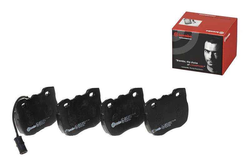Brembo Premium Low-Met OE Equivalent Pad Brake Pad P44004 - Disc Set