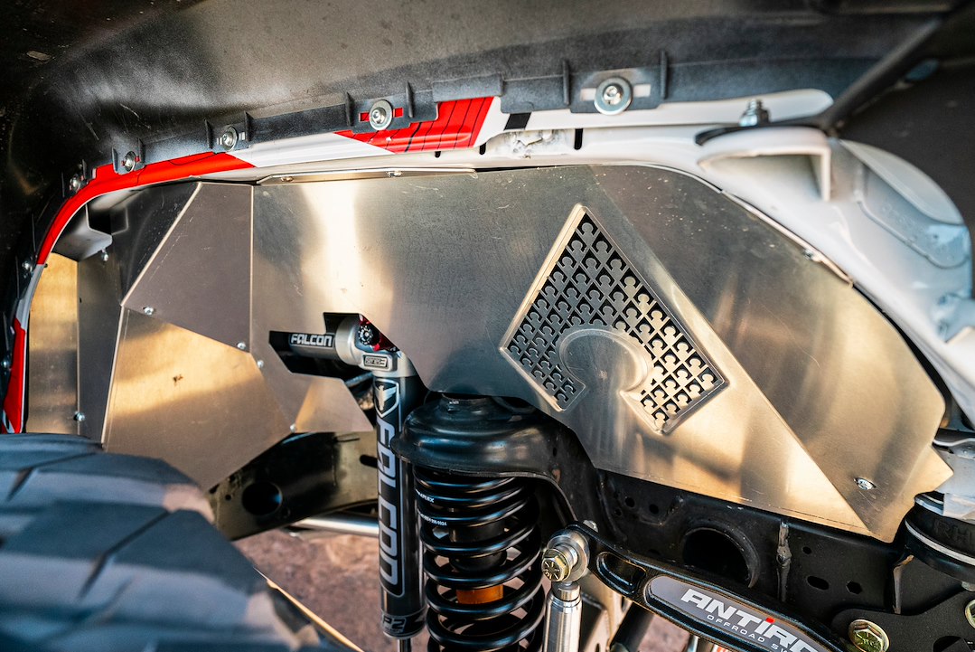 Artec Indust Compatible With Trimmed OEM Fenders Inner Fender JL5114 - Industries JL JT Front